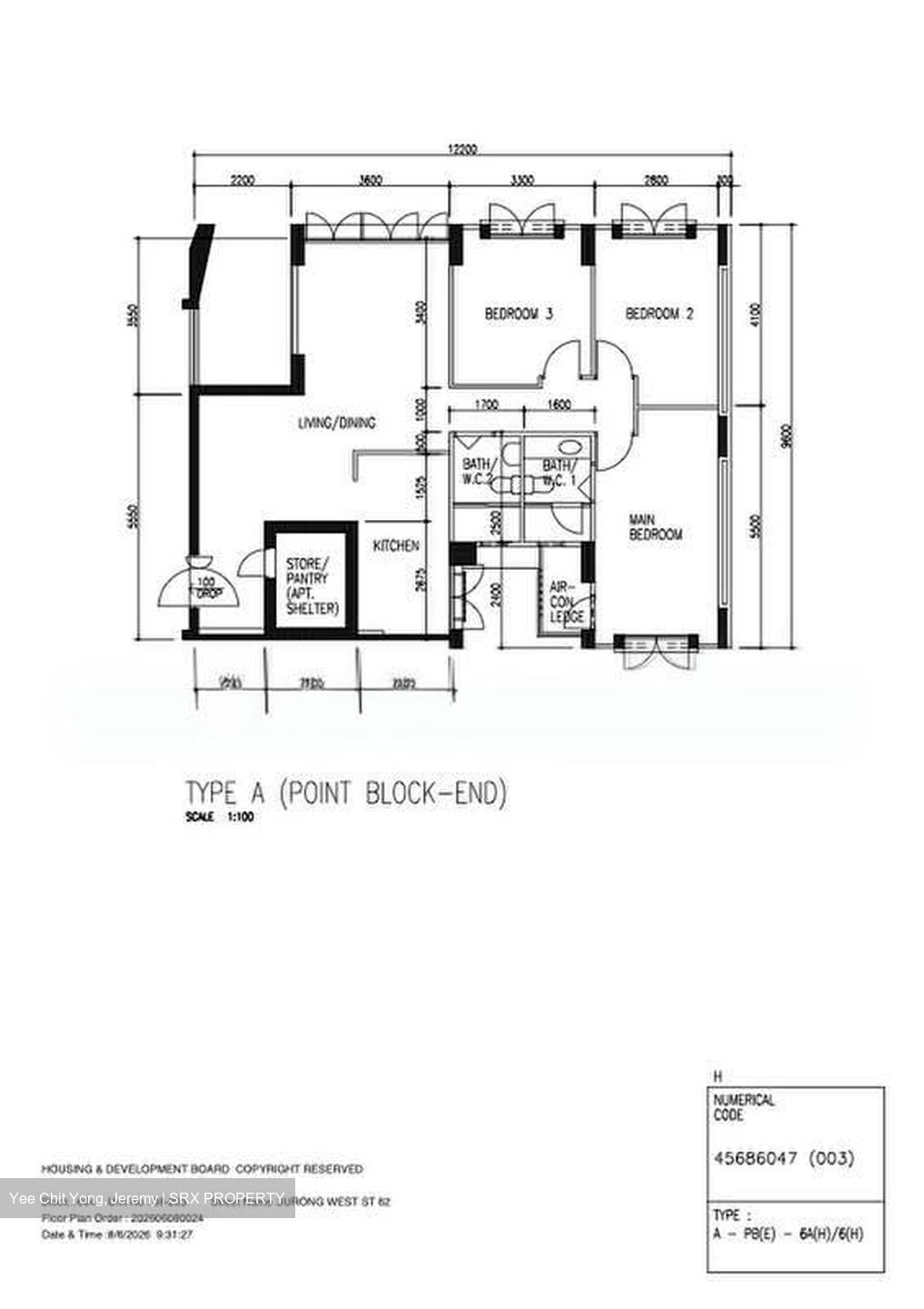Blk 604 Jurong West Street 62 (Jurong West), HDB 4 Rooms #565650371